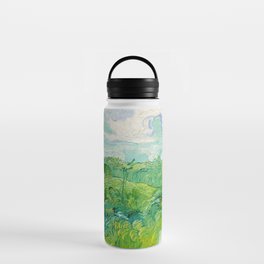 Vincent van Gogh - Green Wheat Field, Auvers Water Bottle
