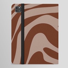 26 Abstract Liquid Swirly Shapes 220802 Valourine Digital Design  iPad Folio Case