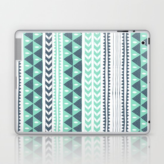 Winter Stripe Laptop & iPad Skin