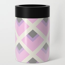 Pink geometry Can Cooler