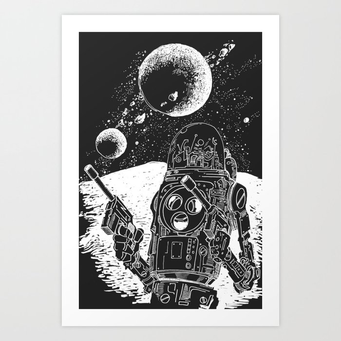 Duke of the Moon Art Print