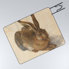 Albrecht Dürer "Hare" Picnic Blanket