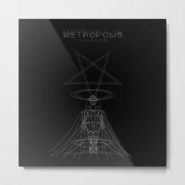 Metropolis unveiled Metal Print | Robot, Illustration, Vector, Metropolis, Digital, Fritzlang, Metropolisunveiled, Cinema, Graphic Design, Maria 