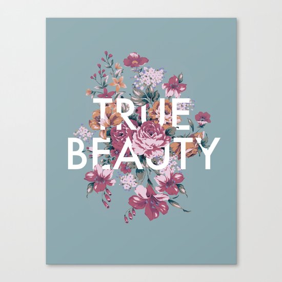 True Beauty Canvas Print