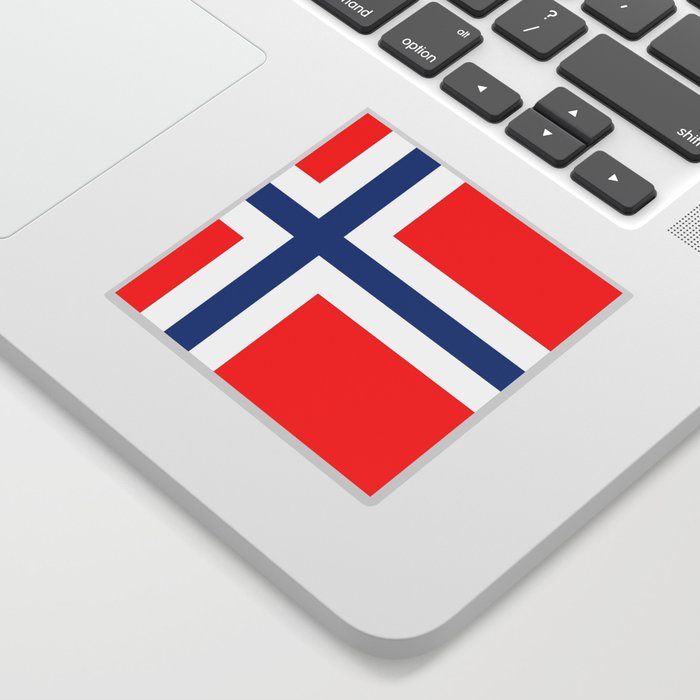 Flag of Norway 7 Sticker
