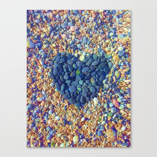 Hard Heart / 19-08-16 Canvas Print