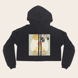 Abstract balancing stone yoga illustration buddha buddhism contemporary art poster pastel colors Hoody