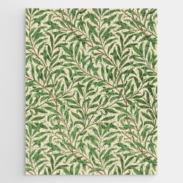 William Morris. Willow Bough Vintage Remix Illustration. Jigsaw Puzzle