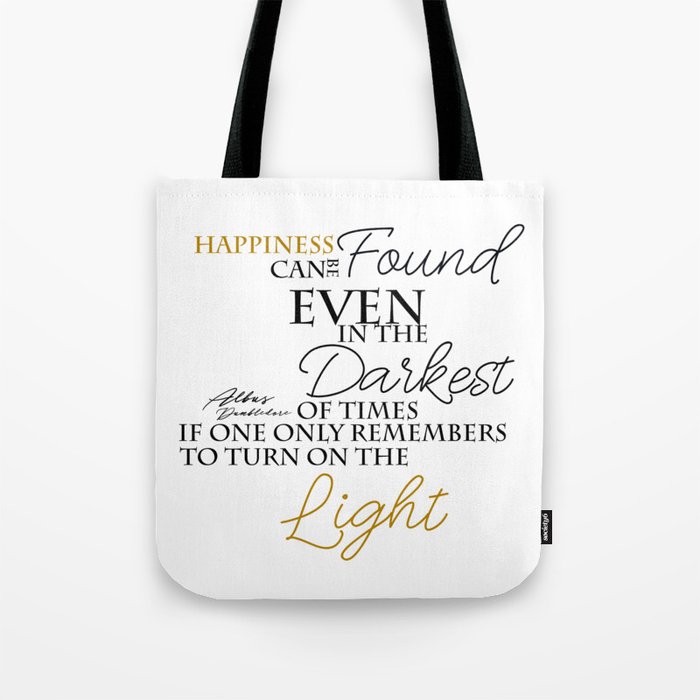 HAPPINESS CAN BE FOUND Tote Bag