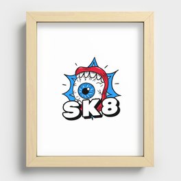 SK8, Urban Skating Streetwear Recessed Framed Print
