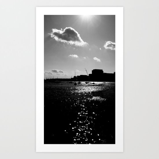 Boston Harbor-II Art Print