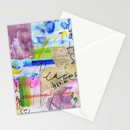 peace & happiness Stationery Card