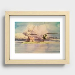 Sixth Station Recessed Framed Print