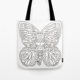 Mariposa/Elefante Tote Bag