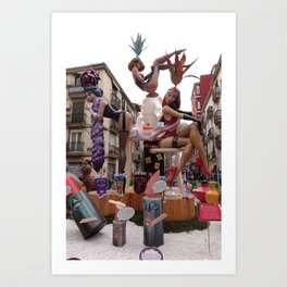 Fallas is an UNESCO world heritage Valencia, Spain Art Print | Festival, Fiesta, Fallas, Longexposure, Tradition, Valencia, Fallasvalencia, Music, Color, Fallas2019 
