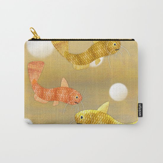 Toy Catfish (Gold) Carry-All Pouch