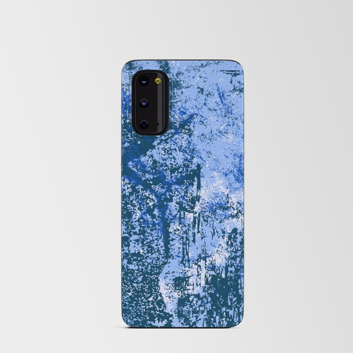 Abstract Dark Blue and Light Blue Background. Android Card Case