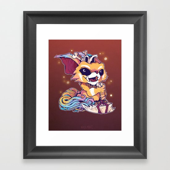 Gnarly Framed Art Print