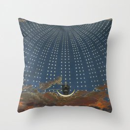 Queen Of The Night Throw Pillow