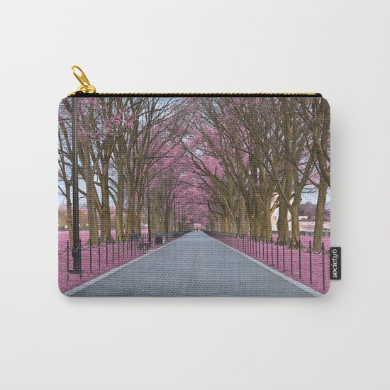 Pink Mall Promenade Carry-All Pouch