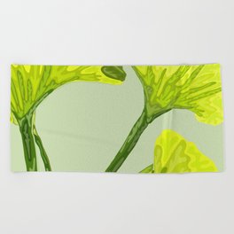 Ginkgo 1 Beach Towel