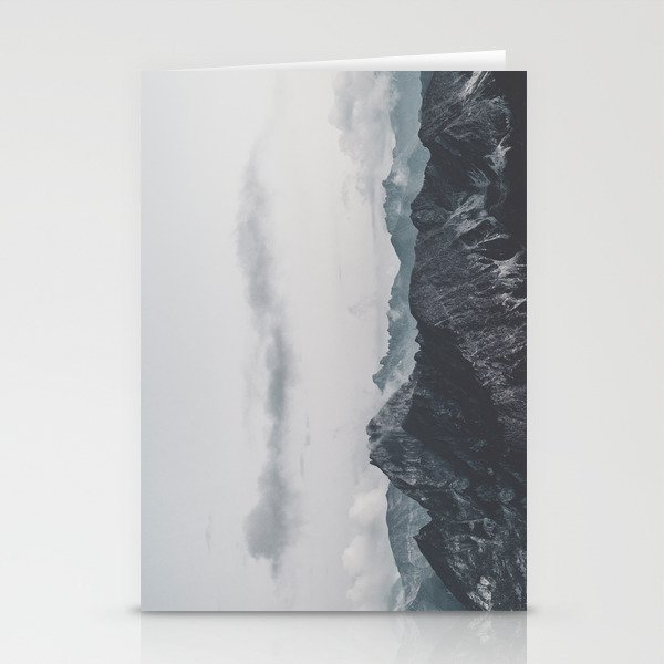 Calm Mountain Landscape  Stationery Cards