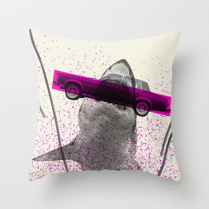 Munch Time Throw Pillow