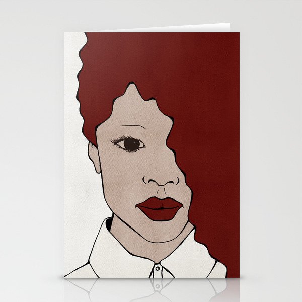 Female One Stationery Cards