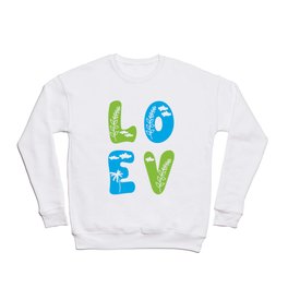 Earth Day 2022 Shirt, love world Environmental Earth Planet  Crewneck Sweatshirt
