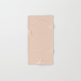 linen textured stripes - peach Hand & Bath Towel