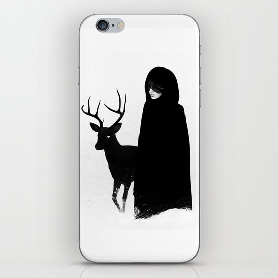 Absentia in white iPhone & iPod Skin
