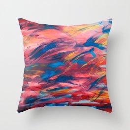 Abstract NonPattern Throw Pillow