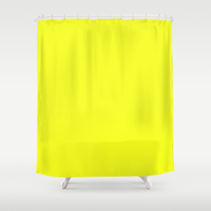 Australian Bondi Beach Blonde Yellow Shower Curtain