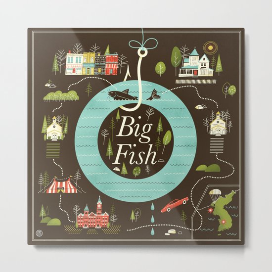 Big Fish Metal Print