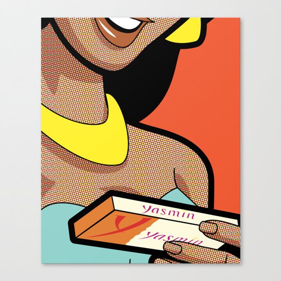 Pleasure Control Canvas Print