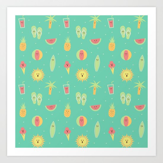 Summer Fun Art Print