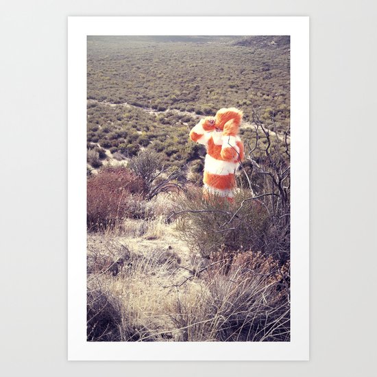 Searching Art Print