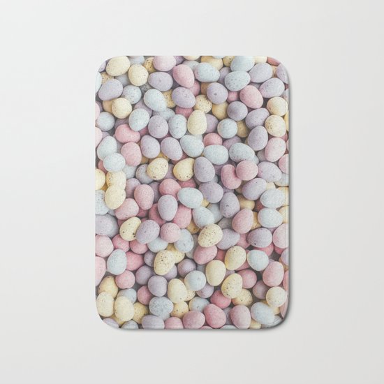 pastel pattern Bath Mat