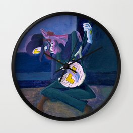 The Old Tennis Player Wall Clock