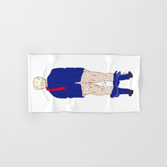 Trump Butt Hand & Bath Towel