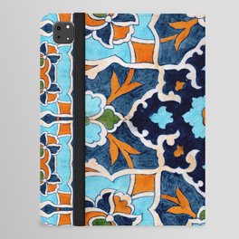 Mediterranean tile iPad Folio Case