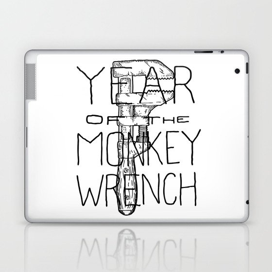 Year of the Monkey Wrench Laptop & iPad Skin