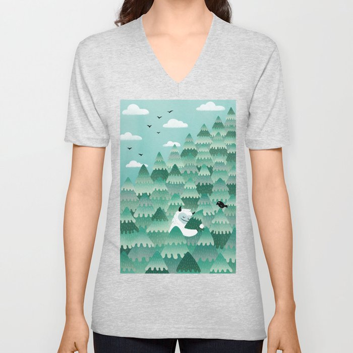 Tree Hugger (Spring & Summer version) V Neck T Shirt