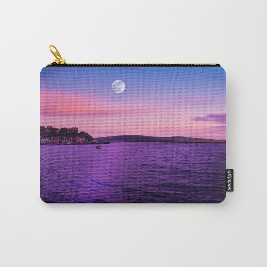 full moon over Scotland Carry-All Pouch