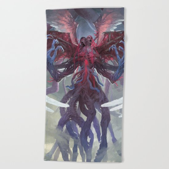 Brisela Voice Of Nightmares Beach Towel By Nyaaarrrgh Society6