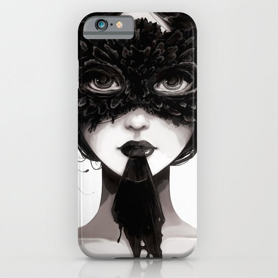 La veuve affamee iPhone & iPod Case