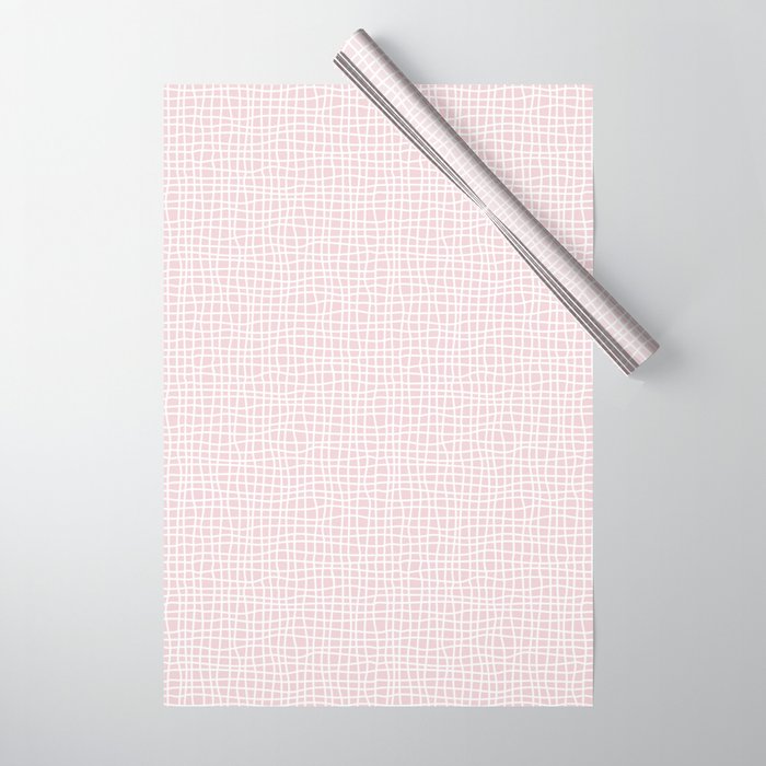 Baby Girl Linen Wrapping Paper