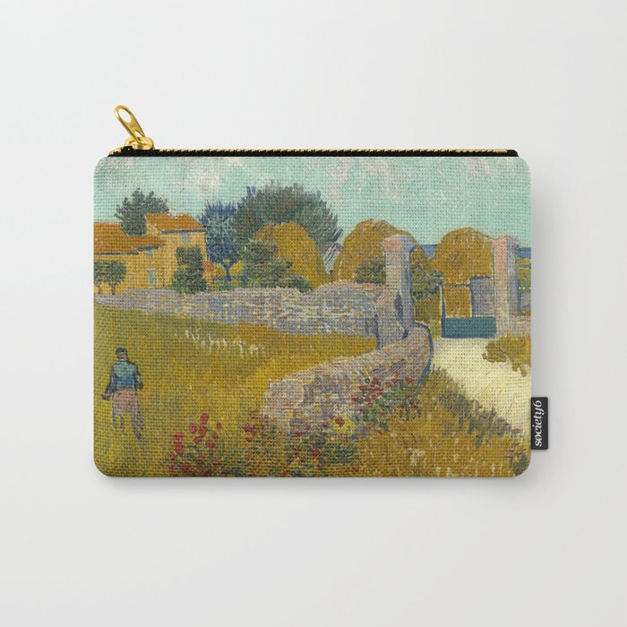 Vincent van Gogh - Farmhouse in Provence Carry-All Pouch