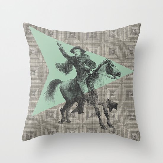 The Messenger Throw Pillow