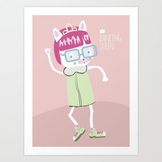 Dancing Queen Art Print